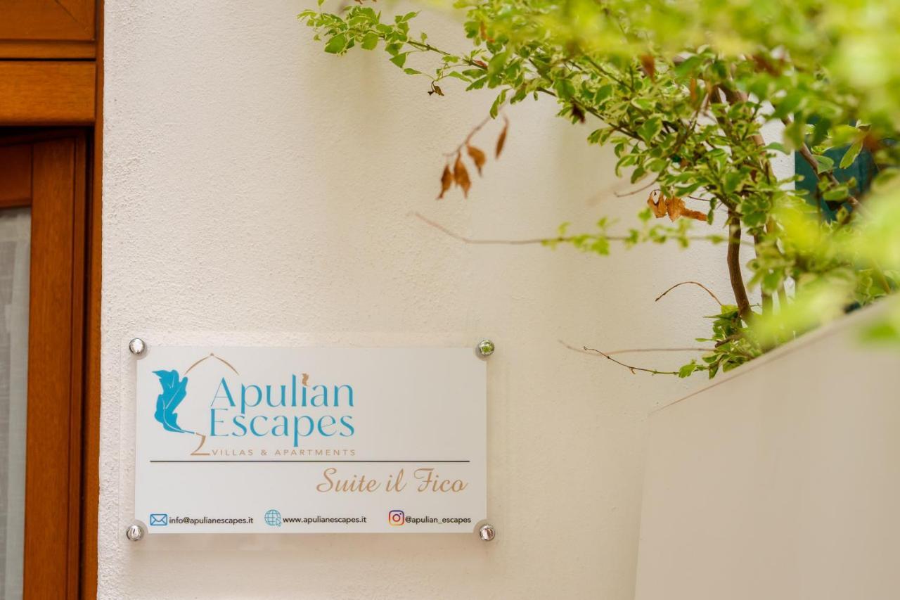 Apulian Escapes - Suite Il Fico Polignano a Mare Zewnętrze zdjęcie